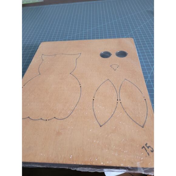 ACCU Cut OWL #2 01102J same as ACCUQuilt - Picture 3 of 4